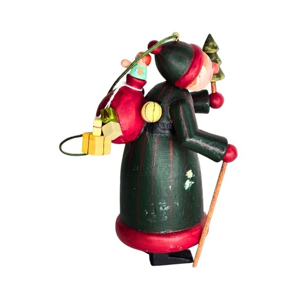 Käthe Wohlfahrt Germany Hand Painted Wood Ornament - St. Nick - Picture 3 of 4